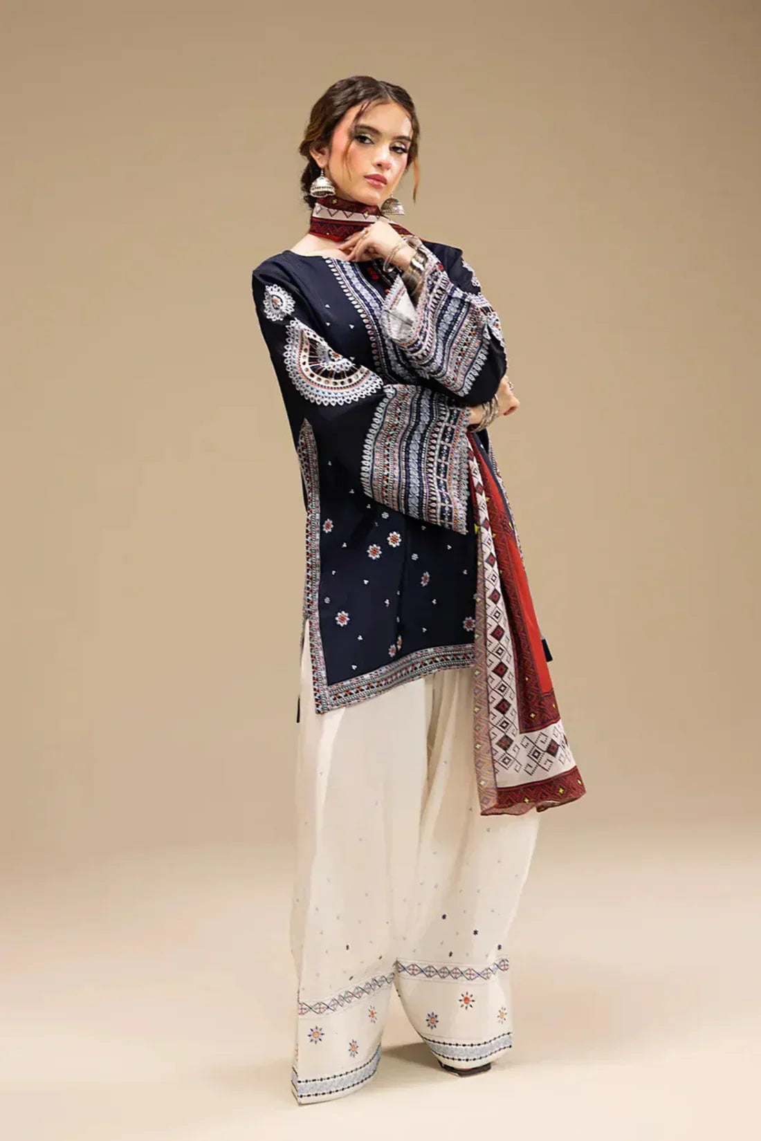 Best Selling - Rangrez - 3 PC Suit
