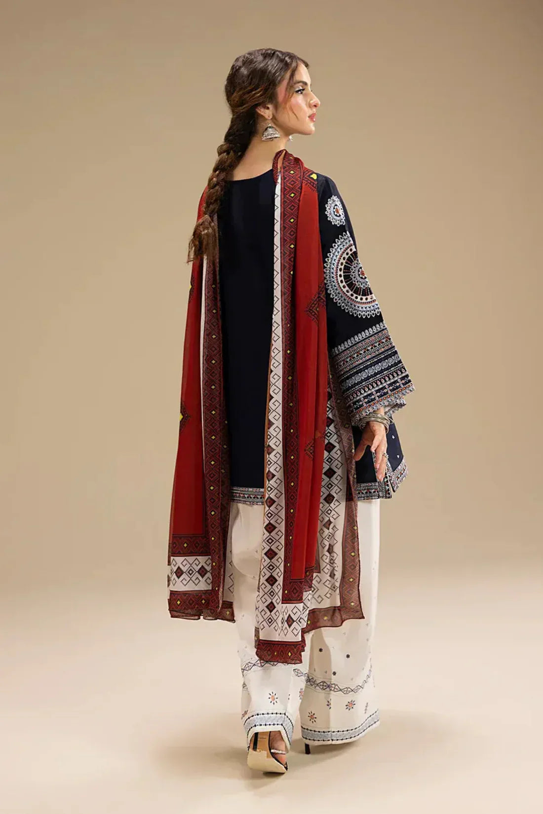 Best Selling - Rangrez - 3 PC Suit