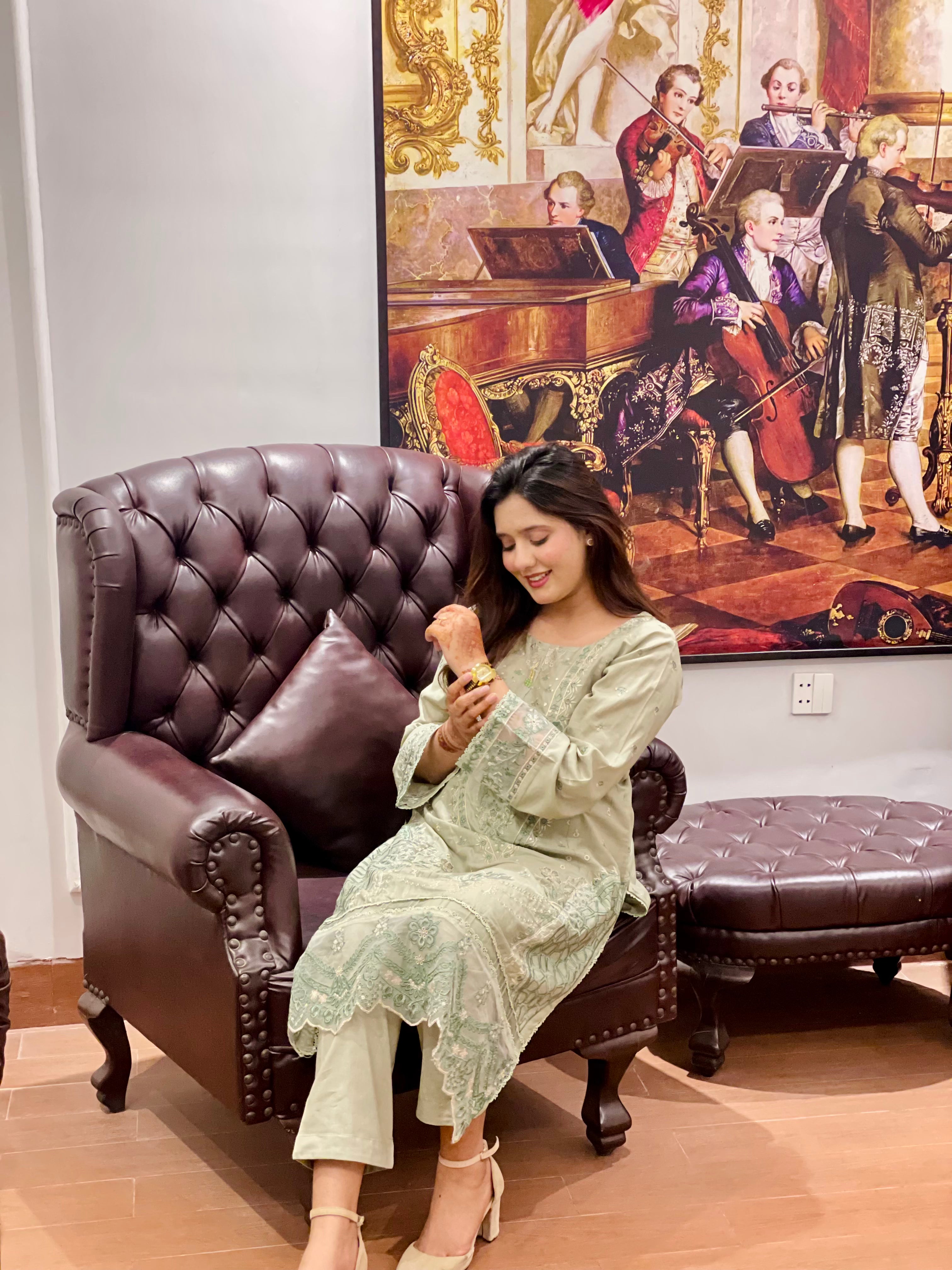 Gul-e-Zamir 2Pc Embroidery Lawn Suit