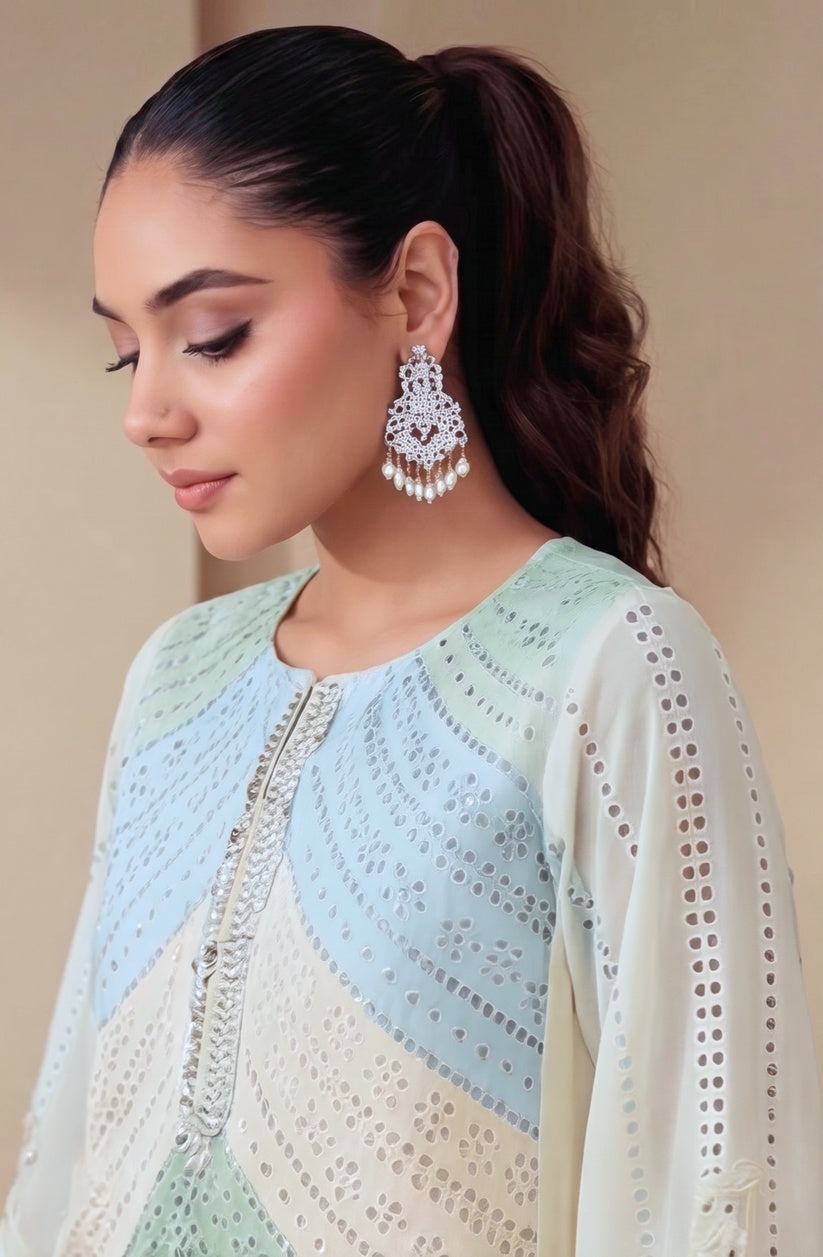 Noor 3Pc Embroidered Suit